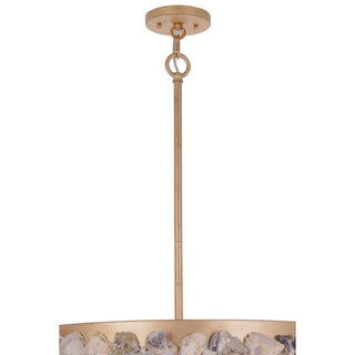 Leanne Four Light Pendant in Chandon