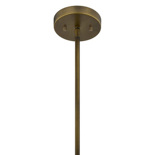 Tierra Brisa One Light Pendant in Riviera Brass