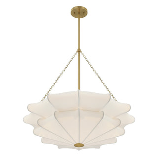 Coppell Three Light Pendant in Warm Brass