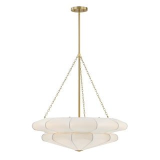 Coppell Three Light Pendant in Warm Brass