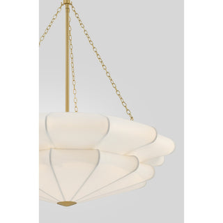 Coppell Three Light Pendant in Warm Brass