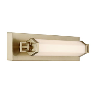 Parker LED Bathroom Vanity in Noble Brass