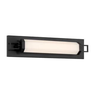 Parker LED Bathroom Vanity in Black Lustre