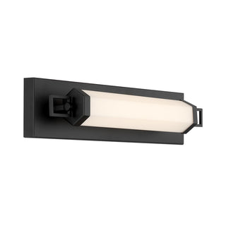 Parker LED Bathroom Vanity in Black Lustre