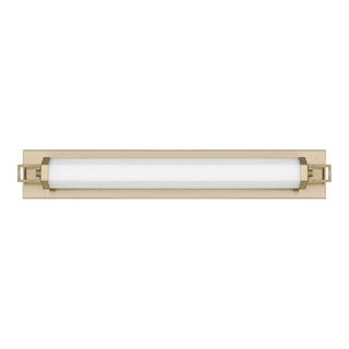 Parker LED Bathroom Vanity in Noble Brass
