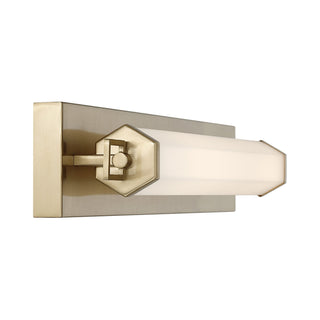 Parker LED Bathroom Vanity in Noble Brass