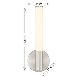 Connor LED Vanity in Satin Nickel