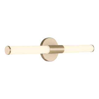 Connor LED Vanity in Brass