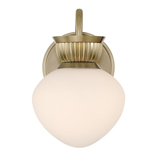 Melbourne One Light Wall Sconce in Noble Brass