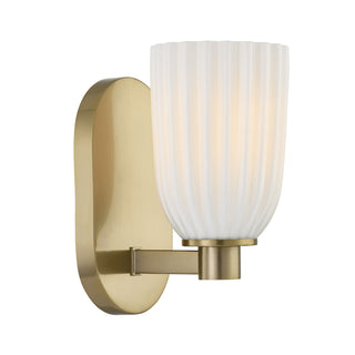 Baldwin One Light Wall Sconce in Noble Brass