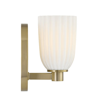 Baldwin One Light Wall Sconce in Noble Brass