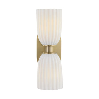 Baldwin Two Light Wall Sconce in Noble Brass
