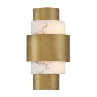 Davenport Two Light Wall Sconce in Antique Patina