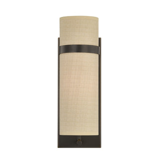 Weston One Light Wall Sconce in Mediterranean Bronze