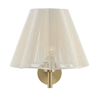 Rosa One Light Wall Sconce in Noble Brass