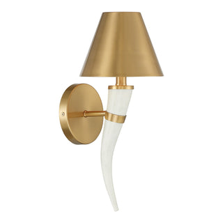 Hearne One Light Wall Sconce in Warm Brass