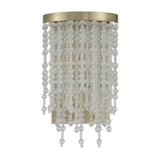 Jeanette Two Light Wall Sconce in Noble Brass