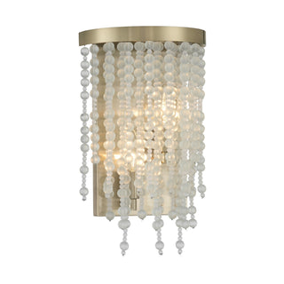 Jeanette Two Light Wall Sconce in Noble Brass