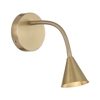 Pharos LED Wall Sconce in Noble Brass