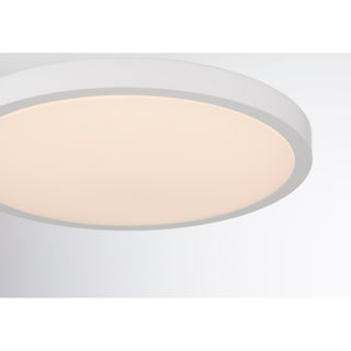 LED Flush Mount in White