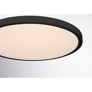 LED Flush Mount in Black