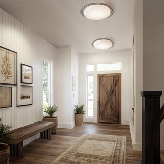 Nova Nova Large LED Flush Mount in Oil Rubbed Bronze
