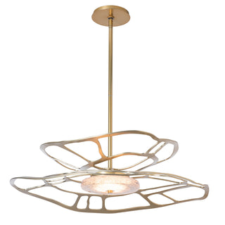 Muse Muse LED Large Pendant in Modern Brass