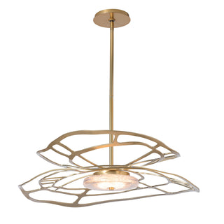 Muse Muse LED Large Pendant in Modern Brass