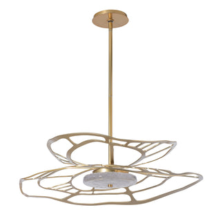 Muse Muse LED Large Pendant in Modern Brass
