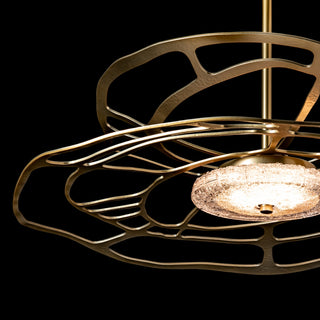 Muse Muse LED Large Pendant in Modern Brass
