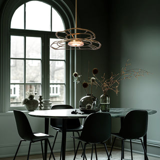 Muse Muse LED Large Pendant in Modern Brass