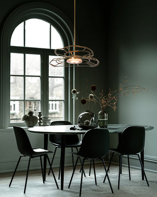 Muse Muse LED Large Pendant in Modern Brass