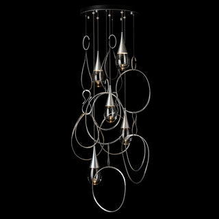 Lyric Lyric 5-Light Round Pendant in Sterling