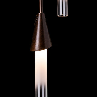 Lilium Lilium 5-Light Round Pendant in Bronze