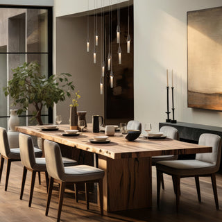 Lilium Lilium 10-Light Linear Pendant in Dark Smoke