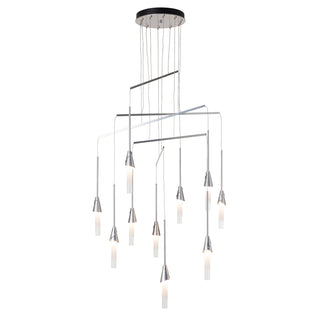 Lilium Lilium 10-Light Mobile Pendant in Sterling