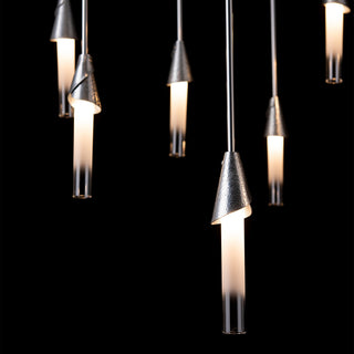 Lilium Lilium 10-Light Mobile Pendant in Sterling