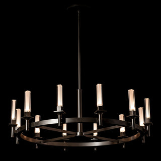 Windsor Windsor 12-Light Chandelier in Dark Smoke