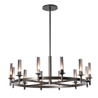 Windsor Windsor 12-Light Chandelier in Dark Smoke
