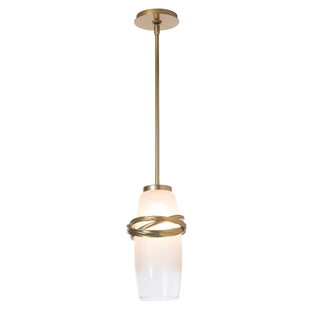 Trilogy Trilogy Mini Pendant in Modern Brass