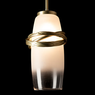 Trilogy Trilogy Mini Pendant in Modern Brass