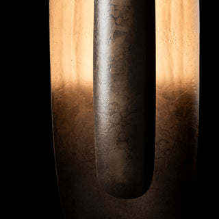 Shield Shield Medium Floor Lamp in Dark Smoke