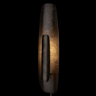 Shield Shield Medium Floor Lamp in Dark Smoke