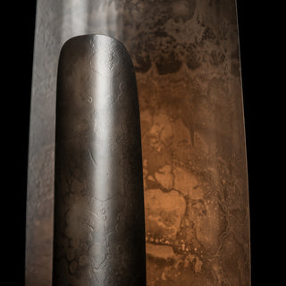 Shield Shield Medium Floor Lamp in Dark Smoke