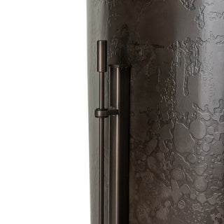 Shield Shield Medium Floor Lamp in Dark Smoke