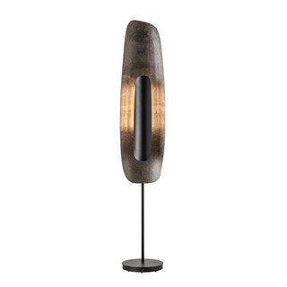 Shield Shield Tall Floor Lamp in Black