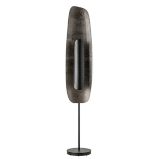 Shield Shield Tall Floor Lamp in Black