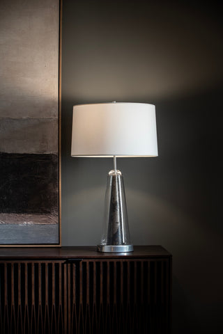 Spire Spire Table Lamp in Sterling