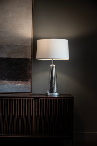 Spire Spire Table Lamp in Sterling
