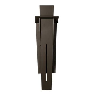 Linea Linea Small Outdoor Sconce in Coastal Dark Smoke